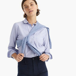 Classic fit end on end shirt